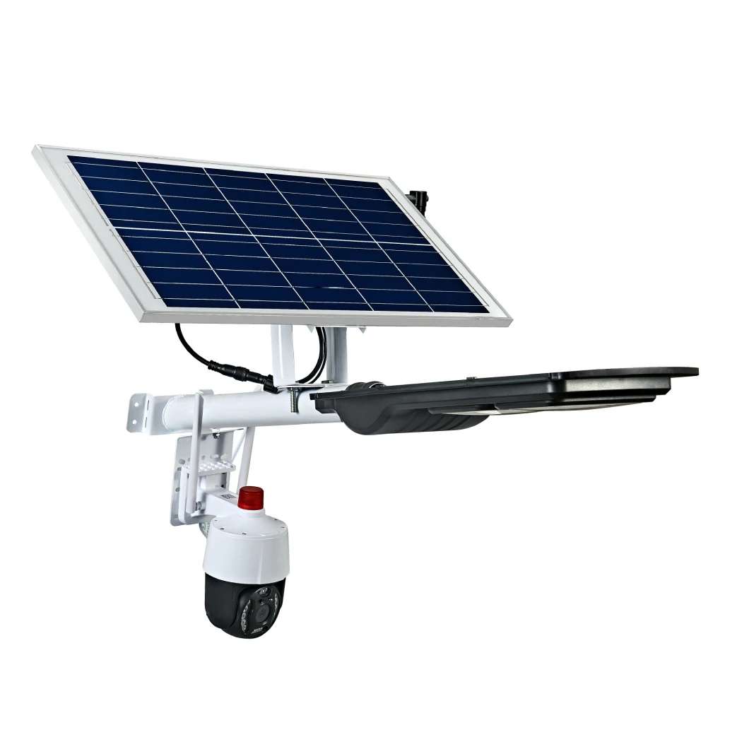 Integrated Solar 4G Camera and Lamp Solar Solution