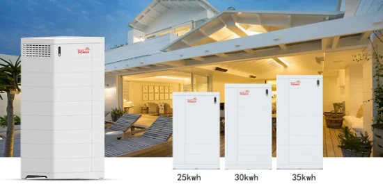 Sistema de bateria solar de alta tensão Aio Ess 25kw bateria de lítio com inversor de 8kw